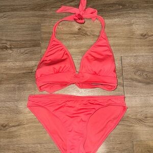Michael Kors Coral Bikini Set